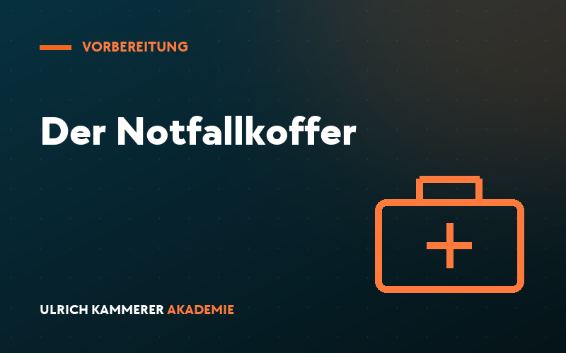 Der Notfallkoffer